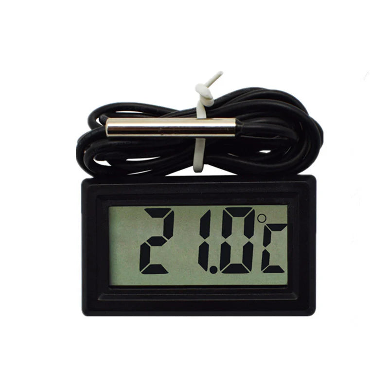 Digital Water Temperature Gauge LCD Aquatic Thermometer
