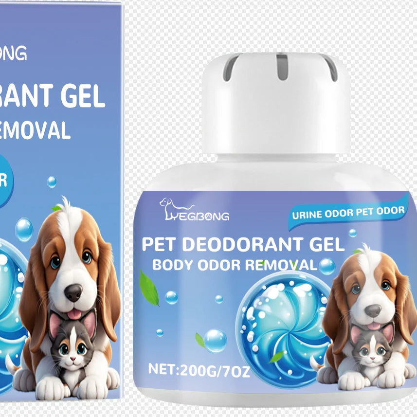 Odor Eliminating Gel for Pet Smell Control