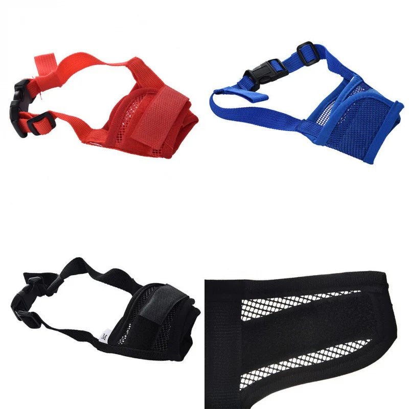 Pet Guard Snout Cover Adjustable for Biting Chewing Barking