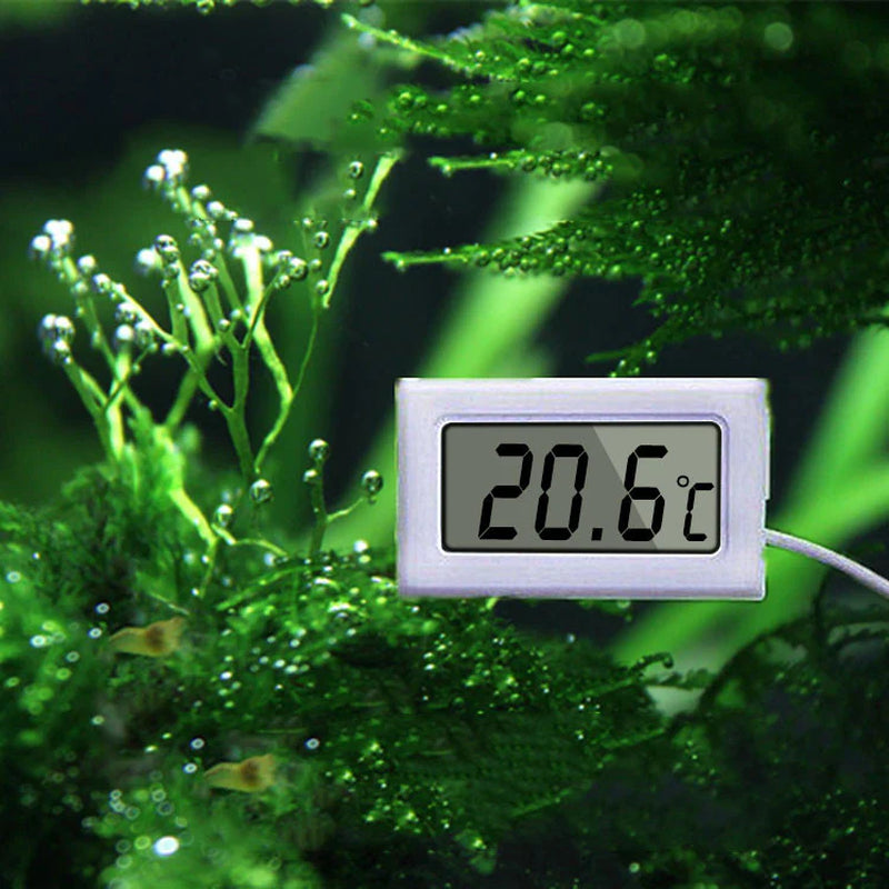 Digital Water Temperature Gauge LCD Aquatic Thermometer